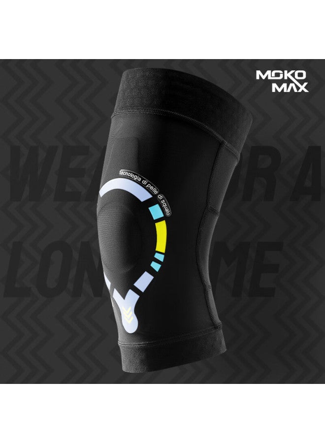 Moko Max Italian Professional Running Knee Brace, Sports Meniscus Injury Fitness Knee Joint Protector, Summer Basketball Badminton - Image 1