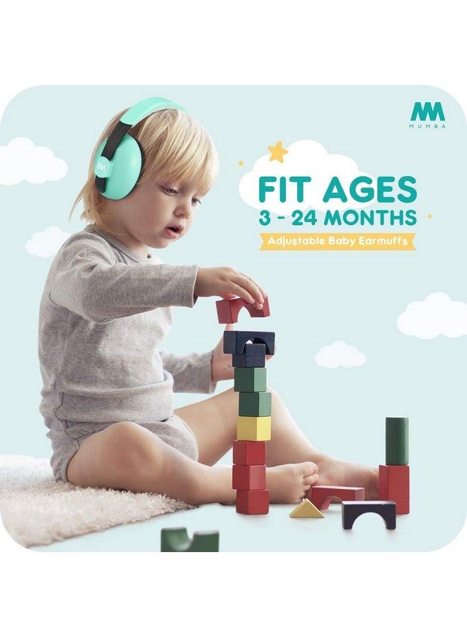 Mumba Unisex Baby Modern, Aqua, Medium (Pack Of 1) - Image 2