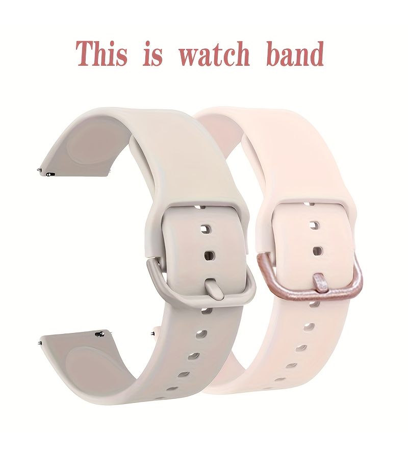 22mm Mixed Color Sport Band Compatible With Samsung Watch 5 4 Gear S3 S2 Active 2 - Image 1