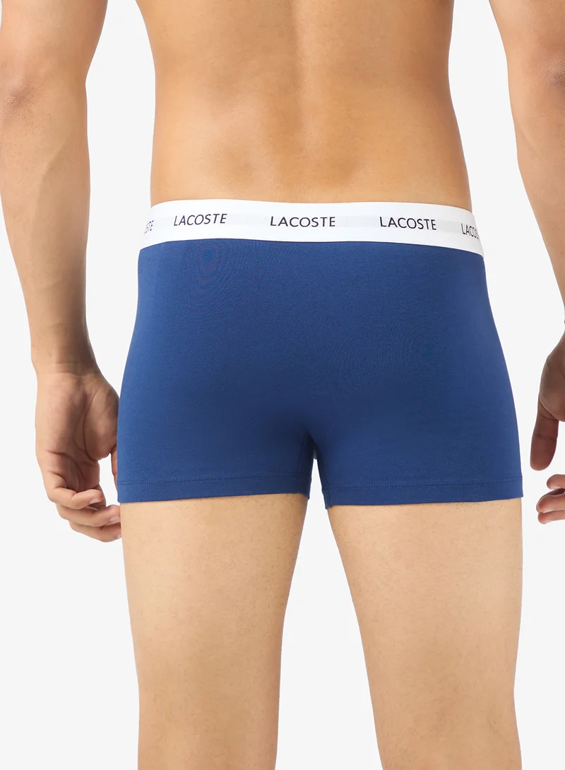 لاكوست ثلاث عبوات سراويل داخلية مطاطية