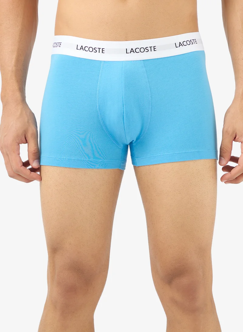 لاكوست ثلاث عبوات سراويل داخلية مطاطية