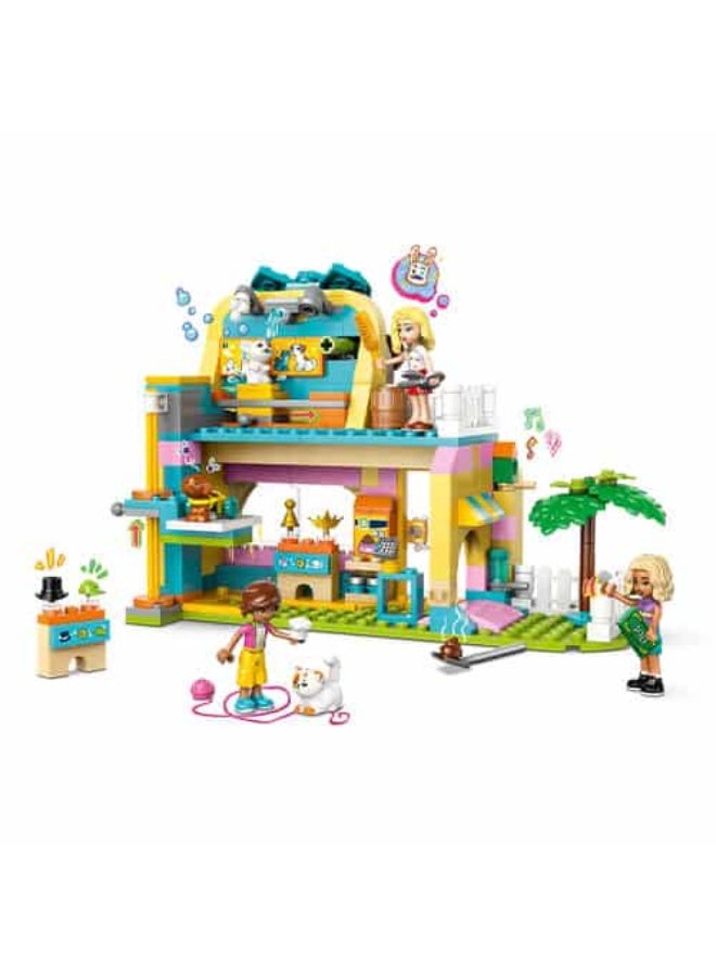 LEGO Friends Pet Accessories Shop Building Set for Kids 6+ with Mini-Dolls & Animal Figures, 375 Pieces - Image 1