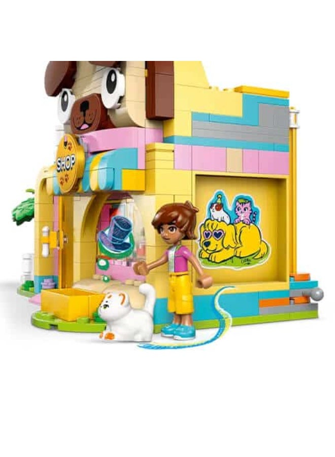 LEGO Friends Pet Accessories Shop Building Set for Kids 6+ with Mini-Dolls & Animal Figures, 375 Pieces - Image 4