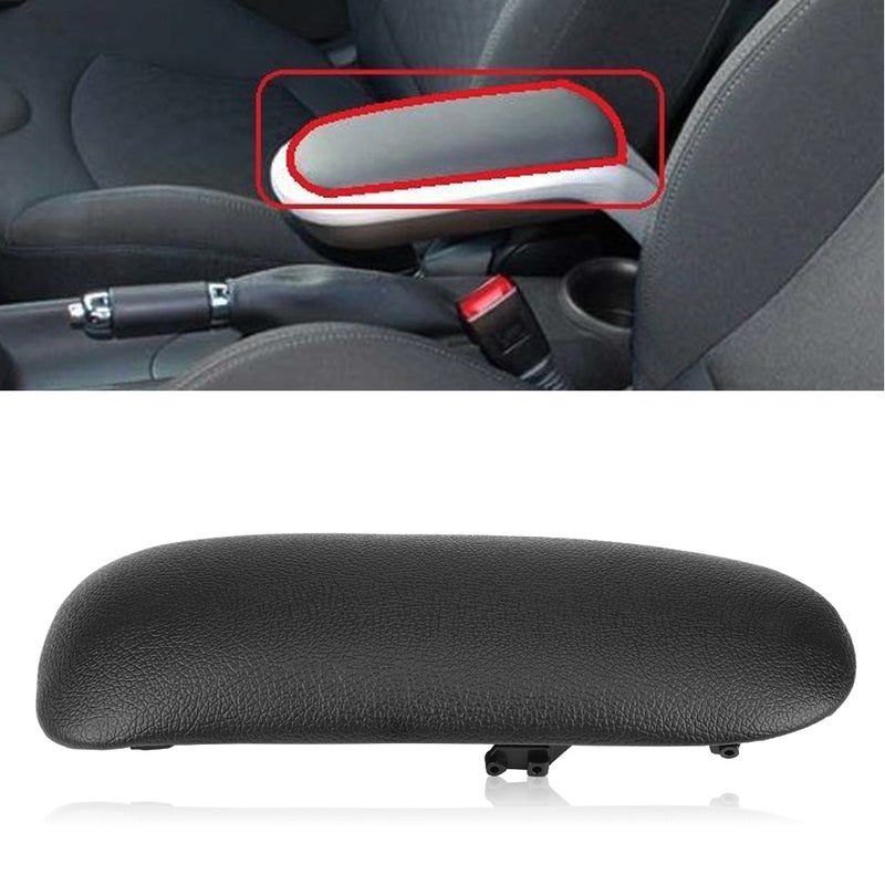 Artificial Leather Center Console Armrest Lid Cover Pad for BMW Mini Cooper - Image 2