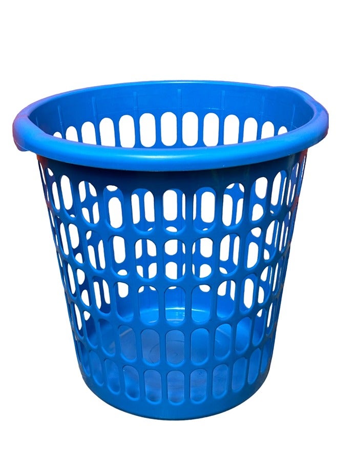 YOLO 20 Liter Round Tall Laundry Bin -Blue  - Image 1