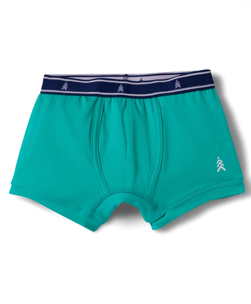 Pine Kids Pine Kids Cotton Elastane Striped Trunks Pack Of 3 -( Colour May Vary )