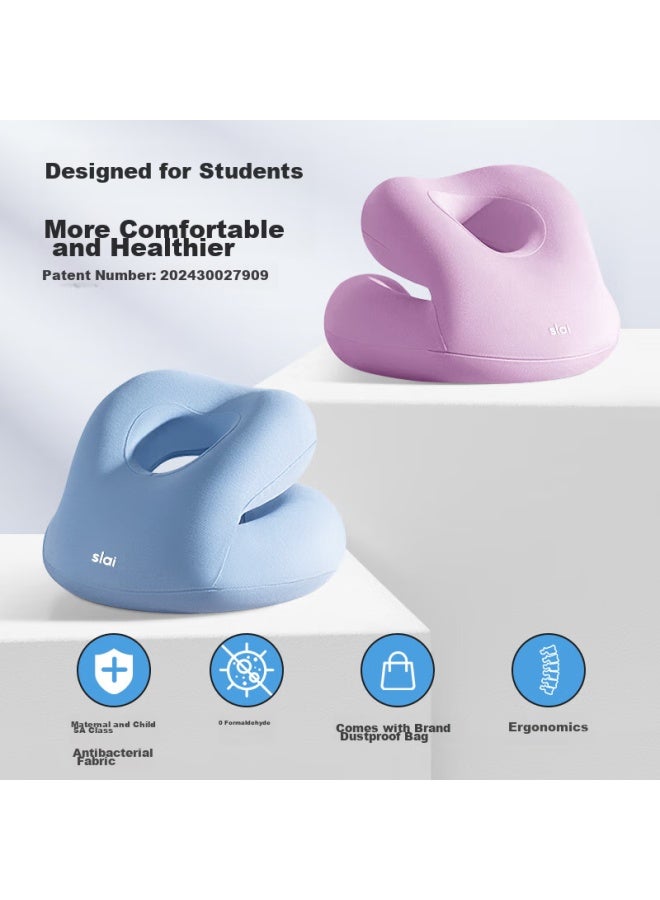 Silayi Nap Pillow For Primary School Students, First Grade Children's Special Pillow, Classroom Desk Nap Sleeping Aid - Image 2
