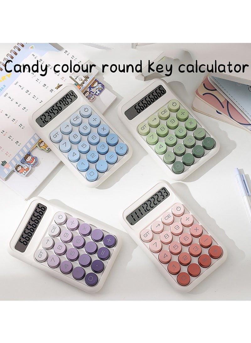 Candy color gradient 10-digit calculator, office calculator, student calculator - Image 4