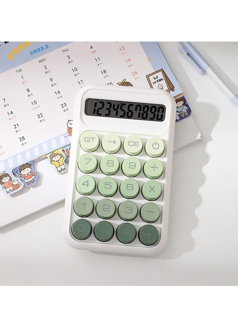 Candy color gradient 10-digit calculator, office calculator, student calculator - Image 1