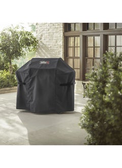 Weber Water Resistant Premium Polyester Grill Cover Black 106.7 x 121.9 x 45.2 cm  - Image 3