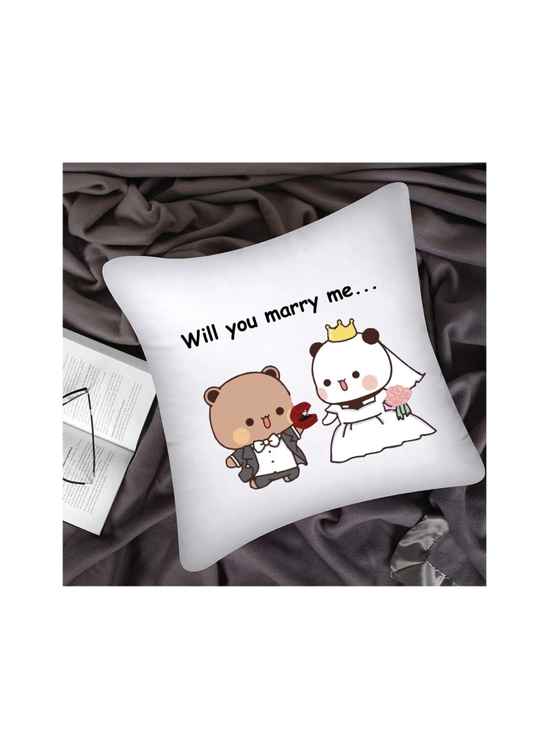 HappyDay Pillow-Gift for Boyfriend-Gift for Girlfriend -Future Husband and Future Wife Pillow - Image 4