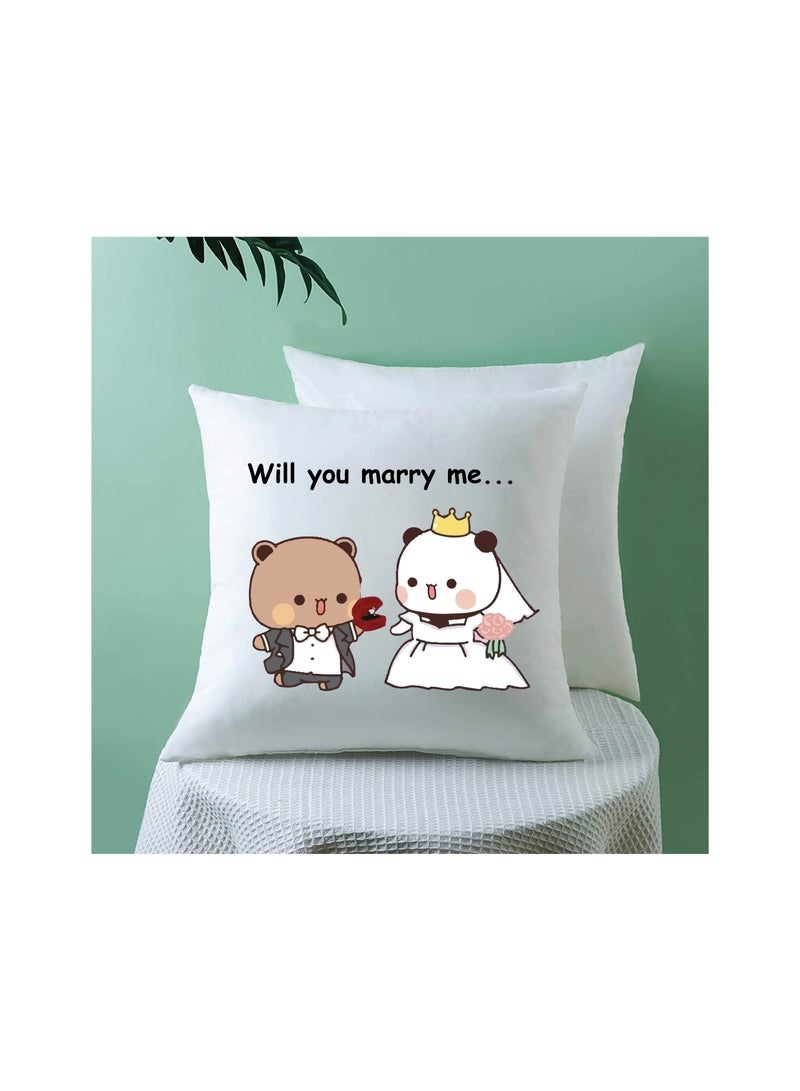 HappyDay Pillow-Gift for Boyfriend-Gift for Girlfriend -Future Husband and Future Wife Pillow - Image 3