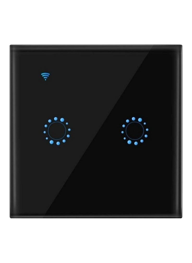 Generic - Wireless Wi-Fi Switch Black 8.6x8.6x3.2centimeter - Image 1