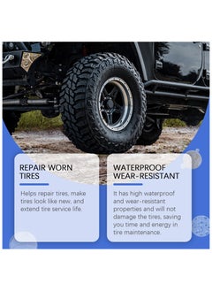 SYOSI Tire Repair Glue, Waterproof High Temperature Resistant New Powerful Effective Tire Repair, Glue Tire Sidewall Repair, Upgrade Tire Sidewall Repair Kit Rubber Cement Tire Repair, 50ml/1.69FL.oz  - Image 3