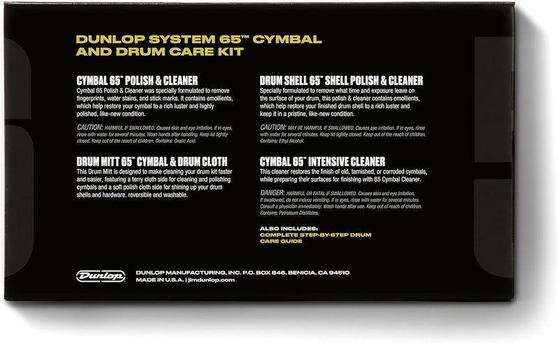 Dunlop Jim Cymbal and Drum Care Kit - Image 3