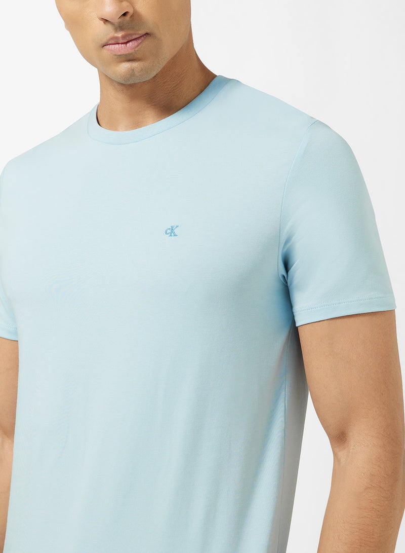 CALVIN KLEIN Slim Stripe Short Sleeve T-Shirt - Image 3