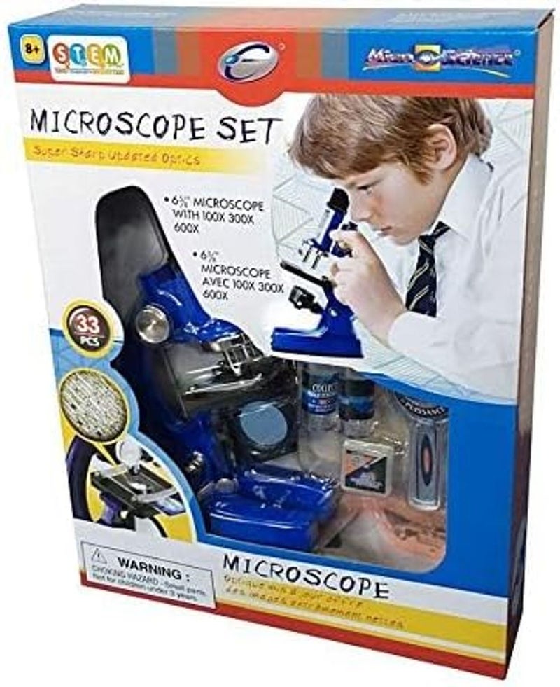 EASTCOLIGHT Es 33Pcs 100/300/600X Microsco