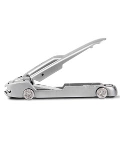 Nail Clipper Set, Creative Car Styling Stainless Steel Fingernail Clipper Cutters, Splash-Proof Design with Beautiful Metal Case, with Metal Box and Nail File, for Pedicure, Men & Women