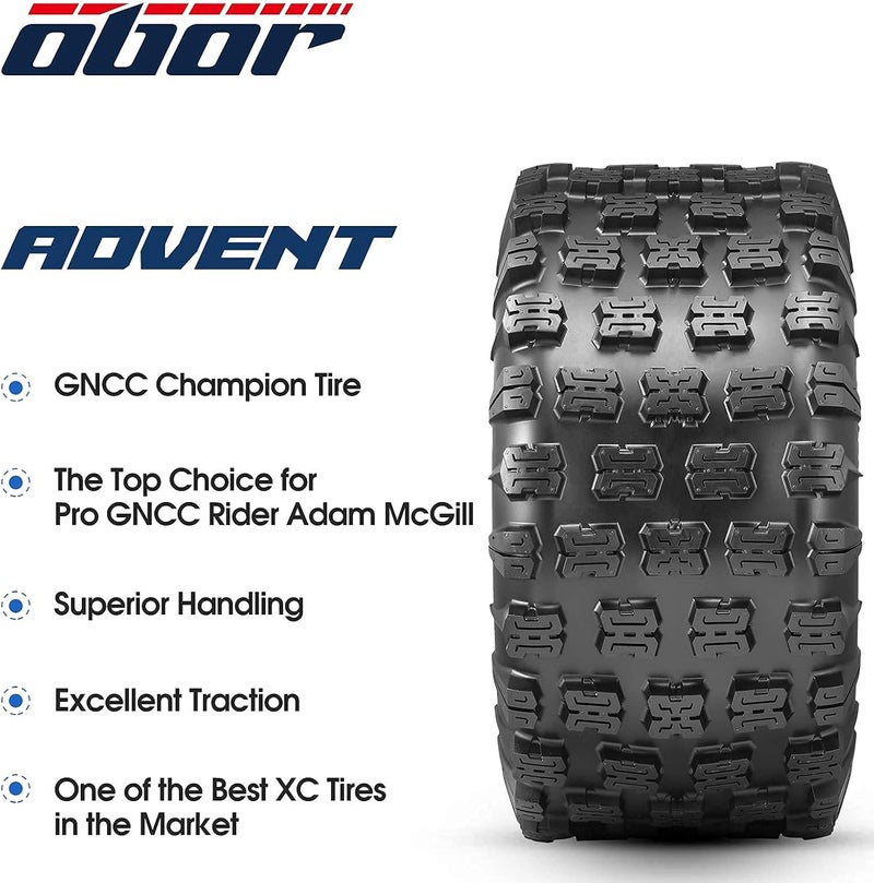 OBOR Advent ATV Tire 20x11-9, 6 Ply GNCC Champion Tire - Image 3