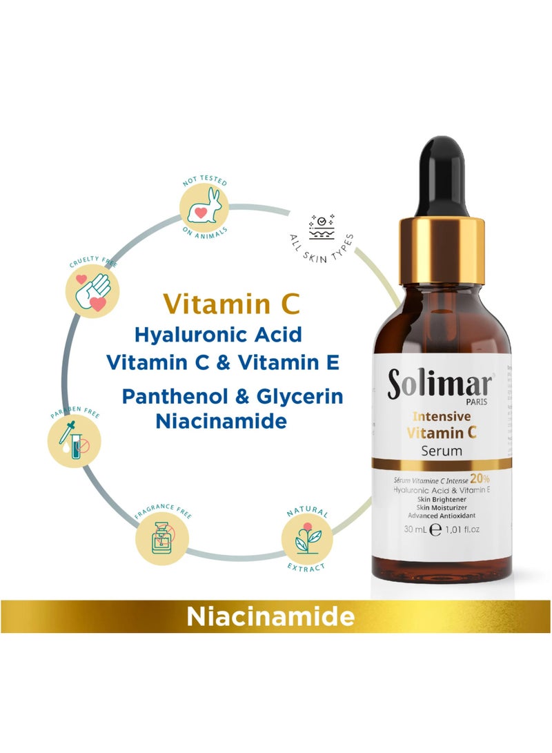 Solimar Paris سيروم فيتامين سي المكثف من سوليمار باريس – سيروم للوجه مضيء ومضاد للأكسدة، 30 مل - Image 3