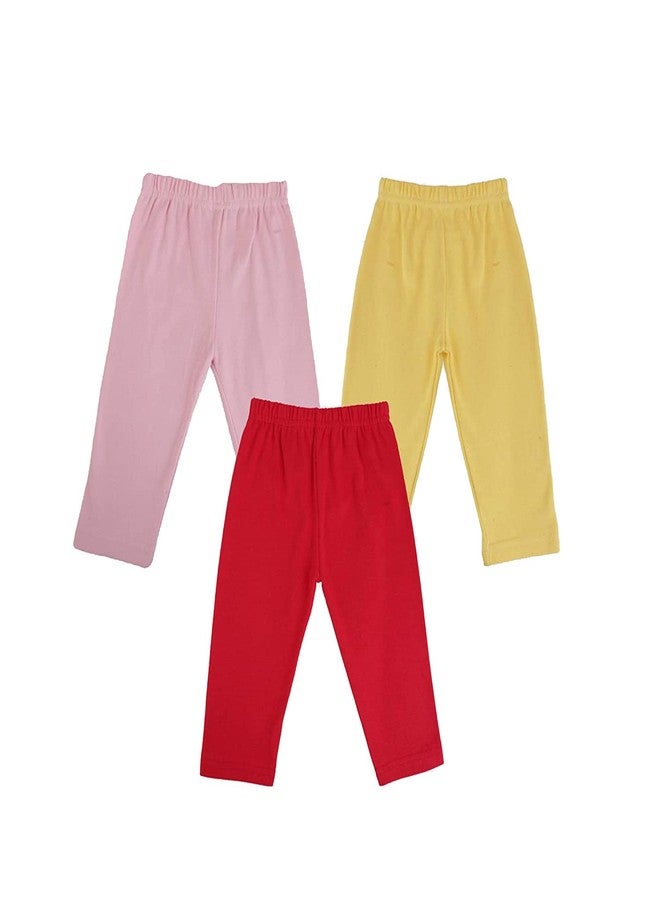 Colorfly Cotton Pants for Baby Boys & Girls Comfort Fit - Pack of 3 - Image 1