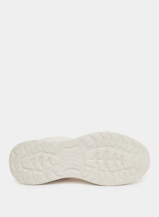 Styli Styli Knitted Lace Up Sneakers