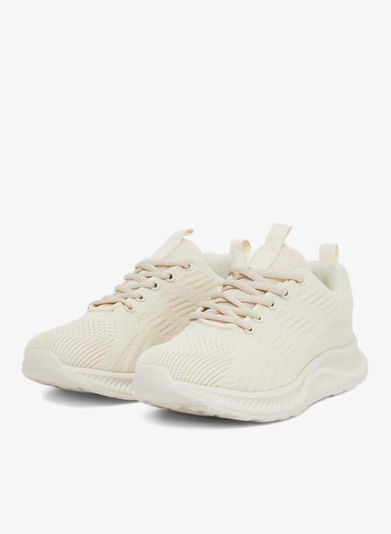 Styli Active Knitted Lace Up Sneakers - Image 2