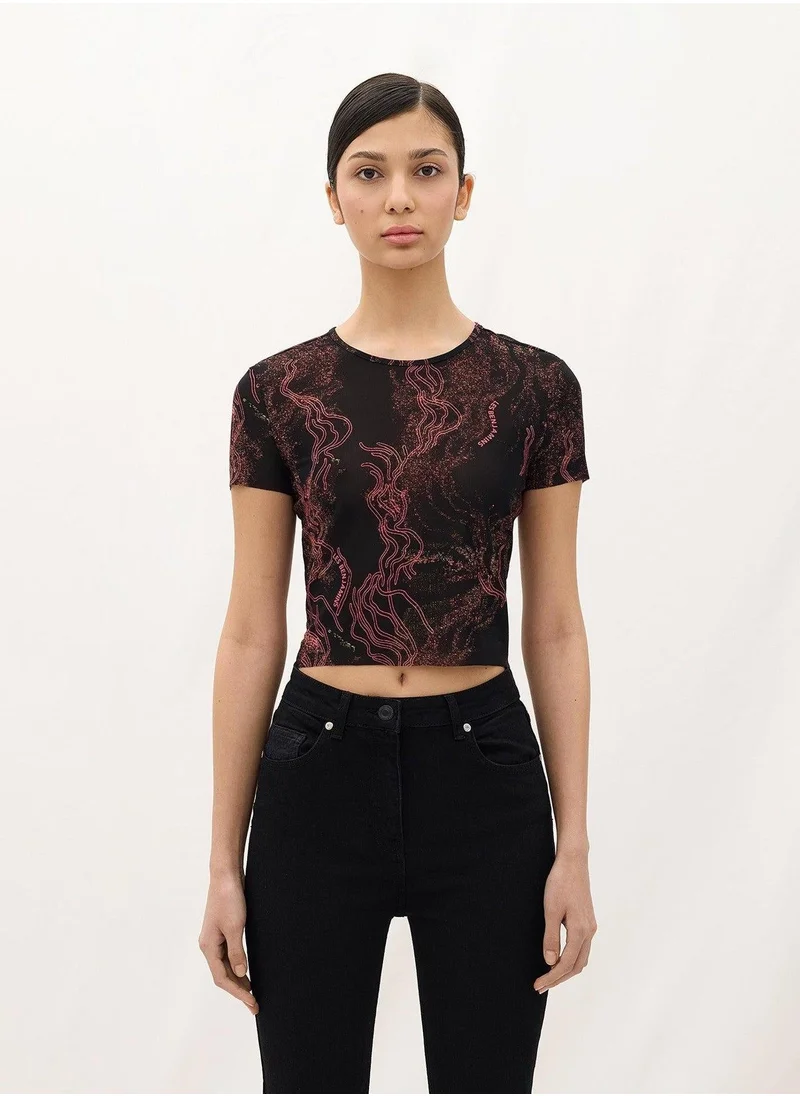 ليس بنجامنز FITTED TEE 017