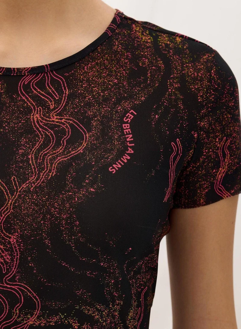 Les Benjamins  FITTED TEE 017 for Women | Best Price UAE
