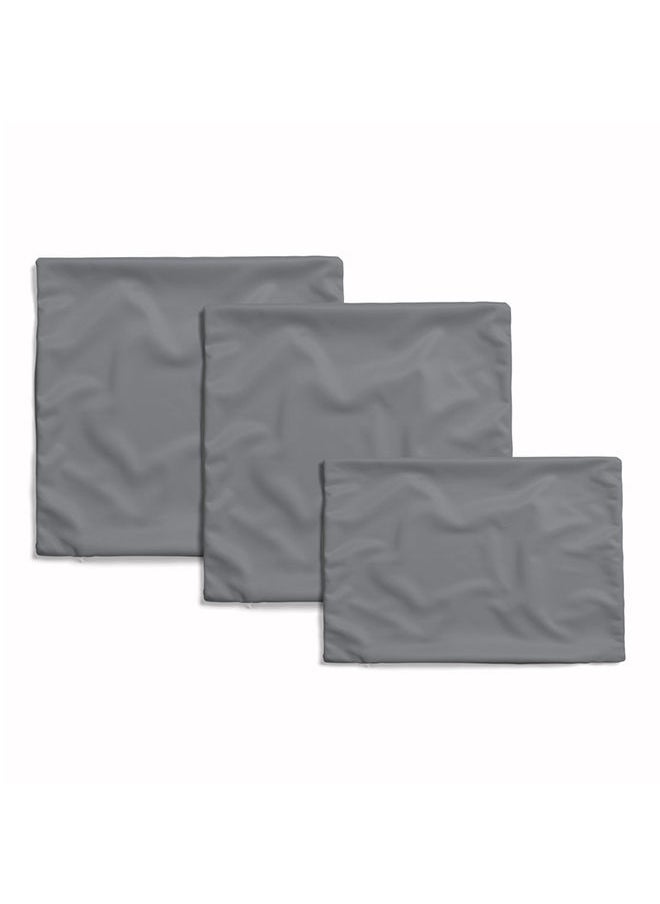 ART MOOD - Plain Grey Cushion - Image 1