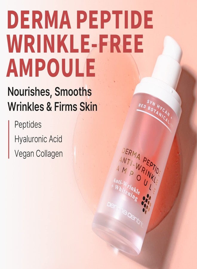 DERMACENTRIC Derma Peptide Ampoule | Vegan Korean Skincare Face Serum with Niacinamide & Centella Asiatica | Hydrating, Pore-Refining & Brightening Serum (1.01 fl oz) - Image 2
