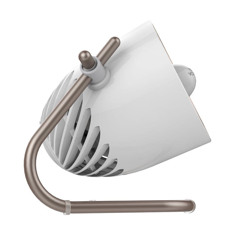 Vornado Pivot Personal Air Circulator Fan, 6-inch, Quiet Portable for Travel, 3 Speed Settings, Targeted Cooling Airflow, 360-Degree Adjustable Axis, Fan for Bedroom, Office, And Desktop, Copper - Image 4