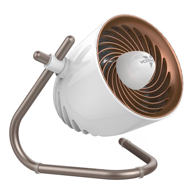 Vornado Pivot Personal Air Circulator Fan, 6-inch, Quiet Portable for Travel, 3 Speed Settings, Targeted Cooling Airflow, 360-Degree Adjustable Axis, Fan for Bedroom, Office, And Desktop, Copper - Image 1