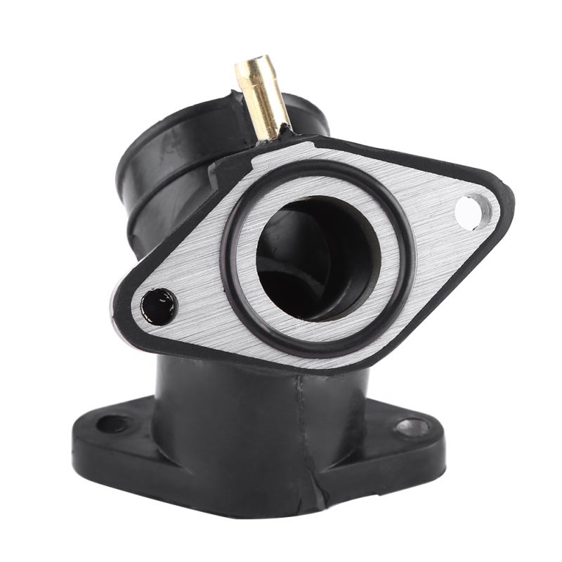 Motorcycle Carb Intake 2-Piece Premium Rubber Oil Resistant Carburetor Interface Adapters - Easy Install Aftermarket Adapters for Yamaha XV250 XV125 XVS125 XVS240 - Image 2