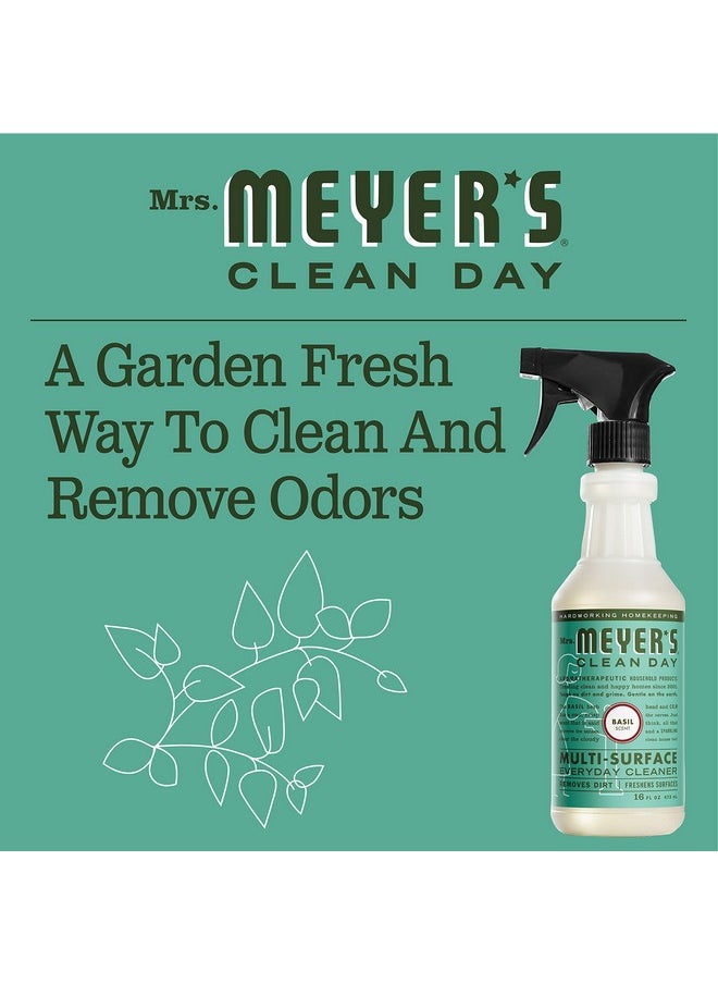 Mrs. Meyer's Clean Day MRS. MEYER'S CLEAN DAY All-Purpose Cleaner Spray, Basil, 16 fl. oz - Pack of 3  - Image 5