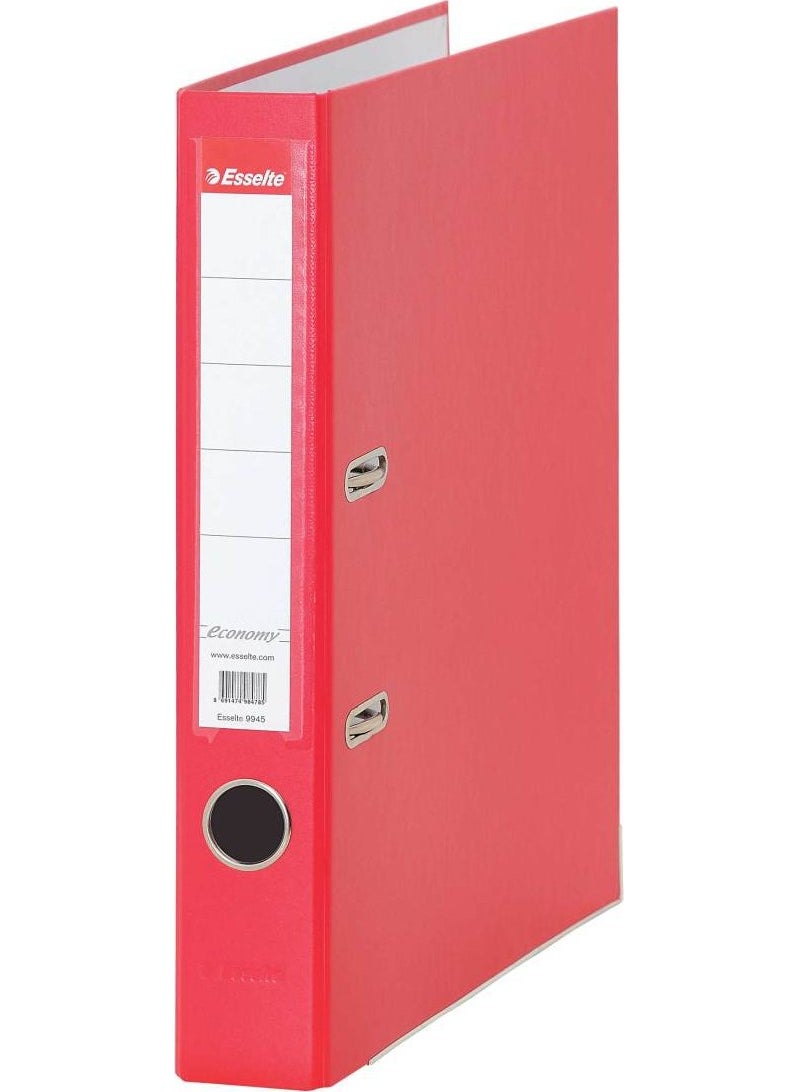 Esselte 9945 Economic Plastic Narrow Folder Blue 30 Pack  - Image 3