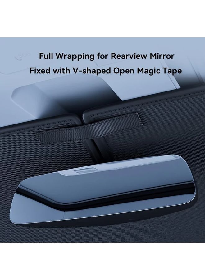 Foldable Car Sunshade UV Protection Roll Up Sun Visor for Most Vehicles - Image 5