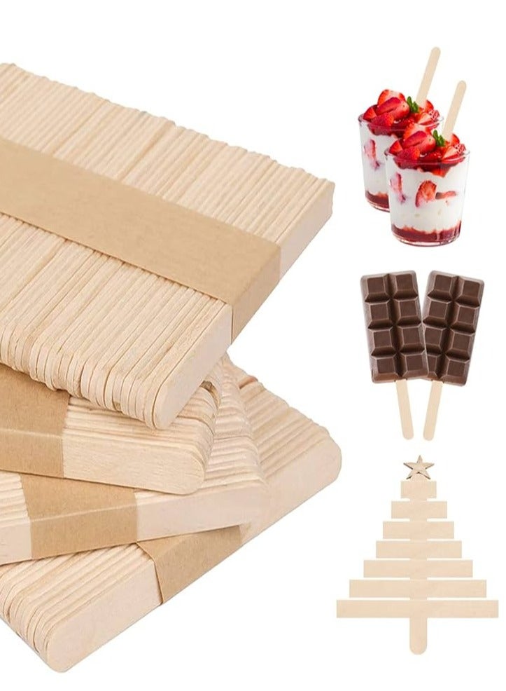 Generic Durable, multi-use wooden sticks, 150 pieces for waxing and hair removal, as well as for handicrafts and artistic works. Made of natural wood. Easy to use and suitable for children and adults.  - Image 3