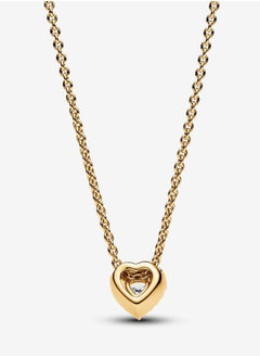 PANDORA Pandora Timeless Elevated Heart Necklace for Women 45cm 368425C01  - Image 4