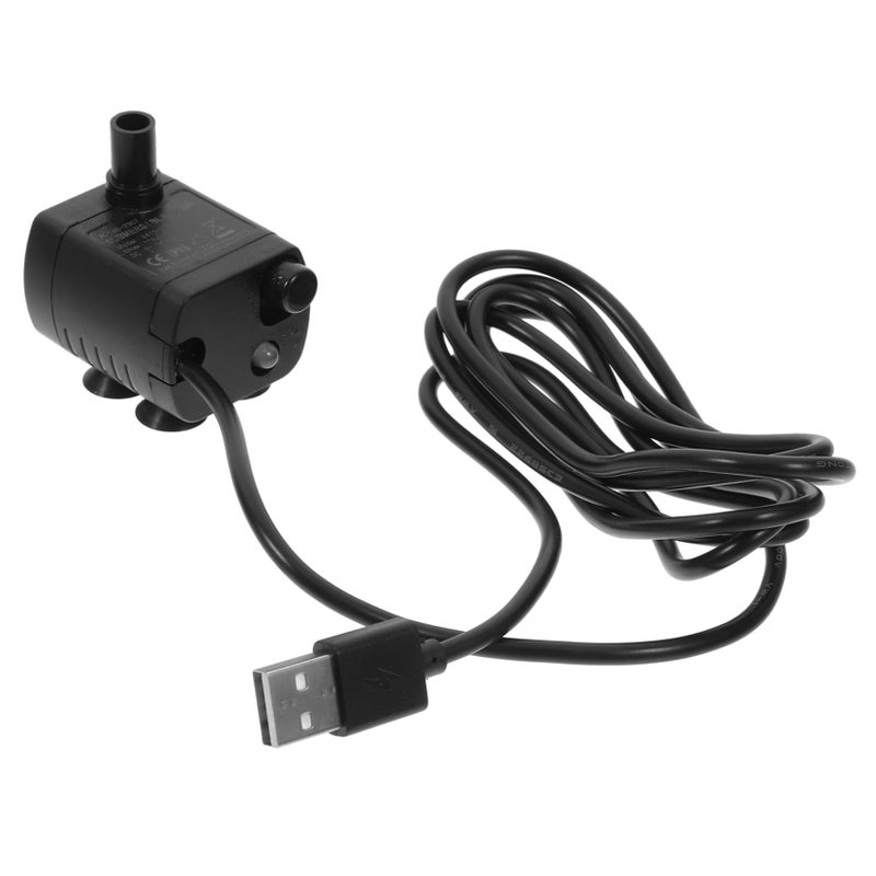 Mini Submersible Water Pump USB Powered for Aquarium Tabletop Fountain Quiet Energy Efficient - Image 2