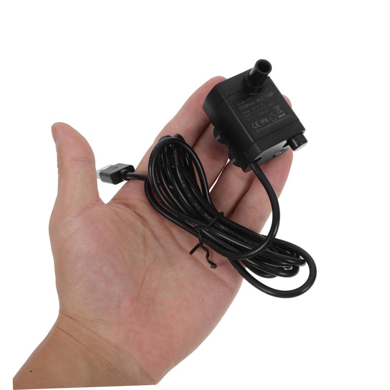 Mini Submersible Water Pump USB Powered for Aquarium Tabletop Fountain Quiet Energy Efficient - Image 4