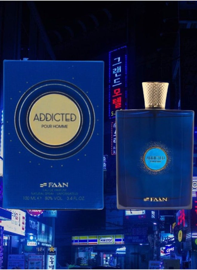 2 Pieces Addicted Perfume 100ml EDP