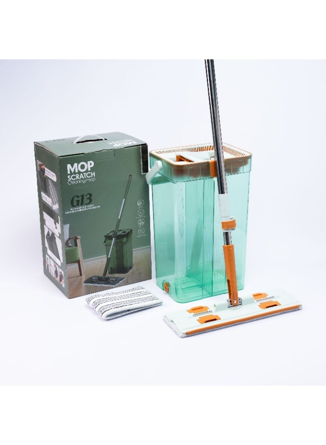 Mop Self-Squeezing Mop with Smart Bucket – Faster and Effortless Cleaning - Image 4