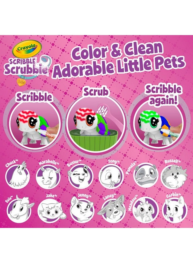 Crayola Scribble Scrubbie Pets Mega Set (25+ pcs), Reusable Pet Care Toy, Toys for Girls & Boys, Gift for Kids, Ages 3, 4, 5 - Image 4