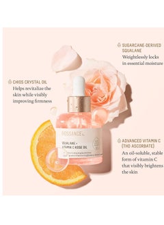 BIOSSANCE Squalane and Vitamin C Rose Oil  - Image 2