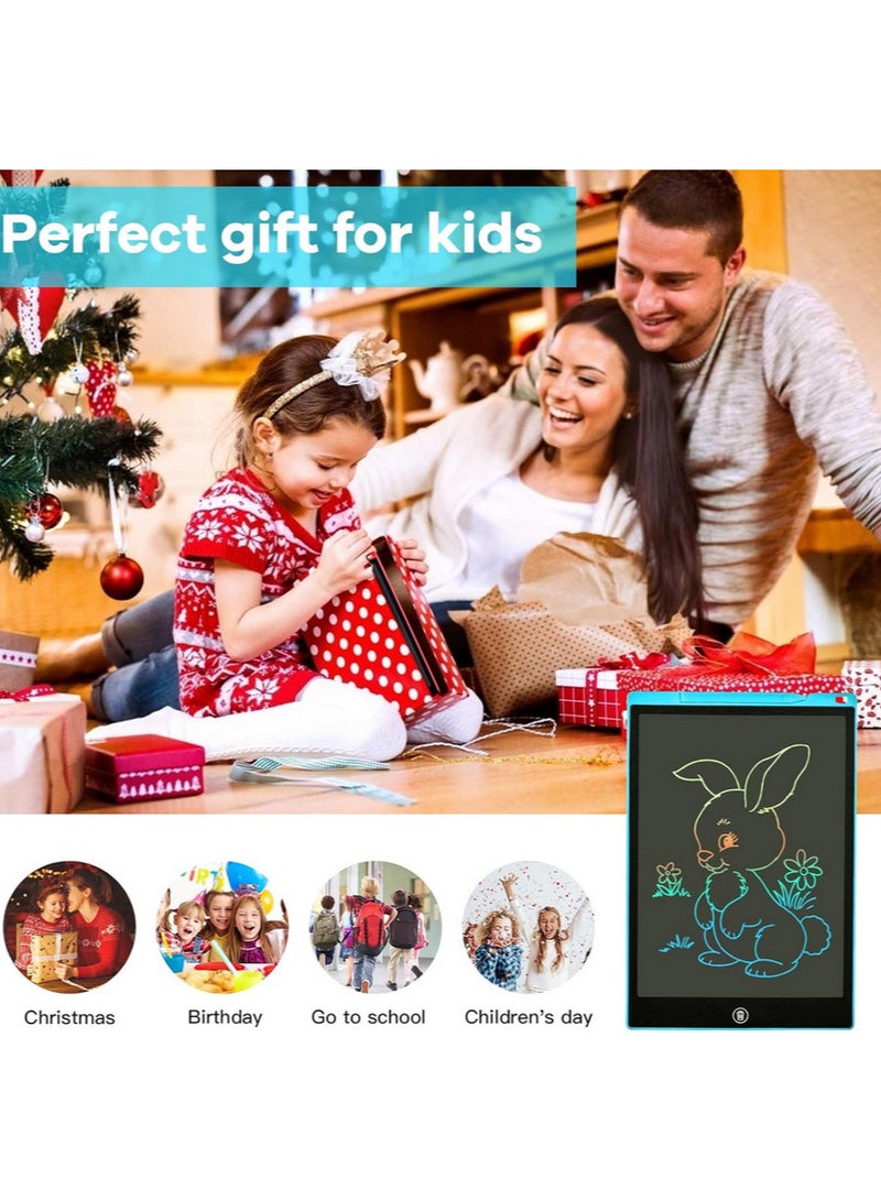 12 Inch LCD Writing Tablet for Kids, Colorful Drawing Board for Children, Erasable and Reusable Electronic Drawing Board, LCD Drawing Tablet for تابلت كتابة إل سي دي مقاس 12 بوصة للأطفال، لوحة رسم ملونة للأطفال، لوحة رسم إلكترونية قابلة للمسح وإعادة الاستخدام، تابلت رسم إل سي دي للأطفال الصغار - Image 2