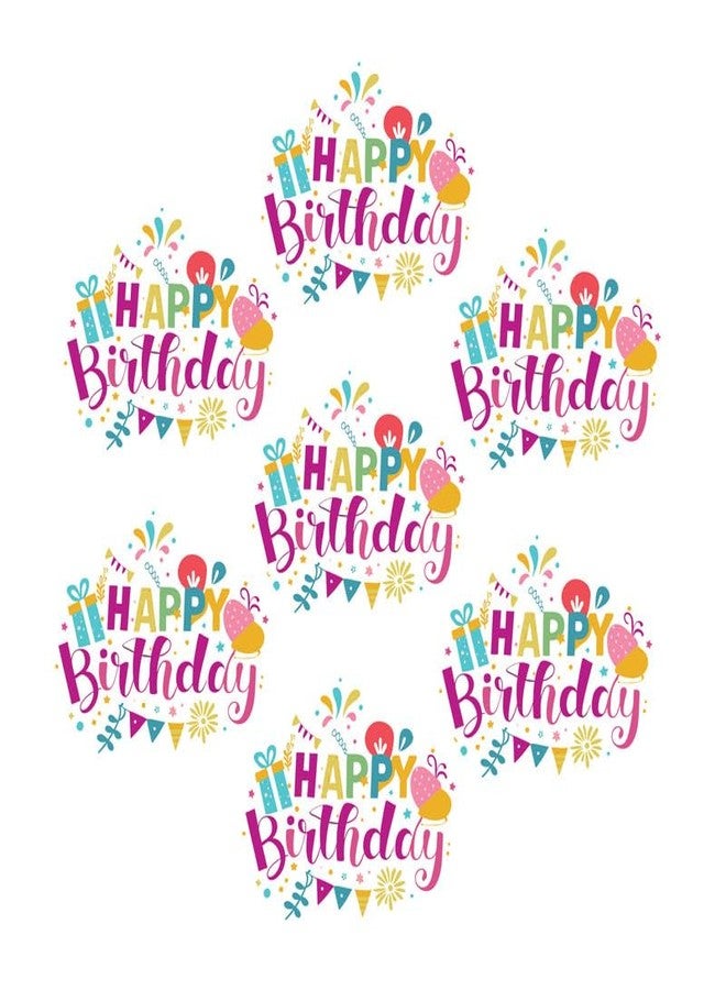 SLGIFT ملصقات فينيل بتصميم عيد ميلاد سعيد من SLGIFT، ملصقات فينيل ذاتية اللصق، 54 قطعة، ملصق دائري 2 × 2 بوصة، 9 تصاميم فريدة، R046 - Image 1
