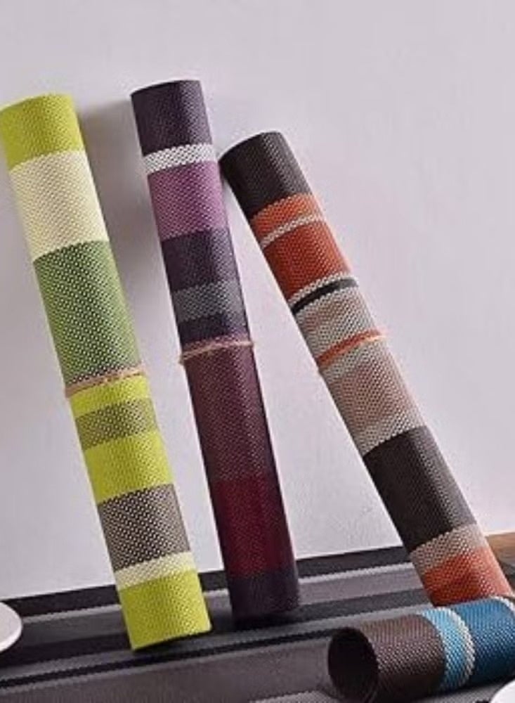 مفرش أطباق متعدد الأشكال والألوان 2 قطعة - Image 2