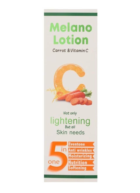 Skin care lotion with carrot extract and vitamin C300 ml