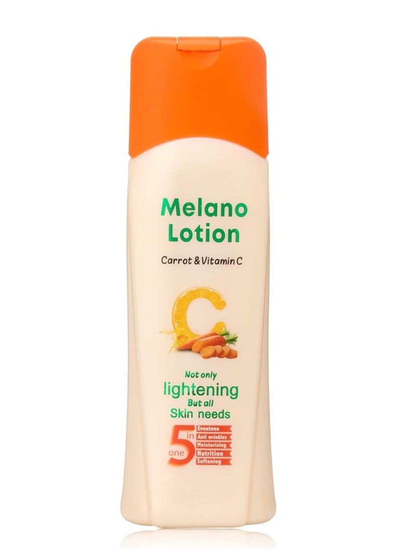 Skin care lotion with carrot extract and vitamin C300 ml